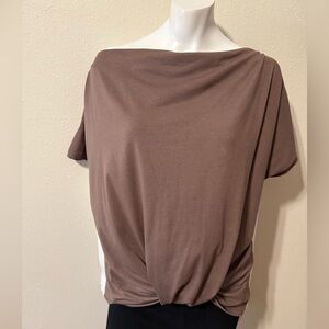 Elegant Brown Women's Top
